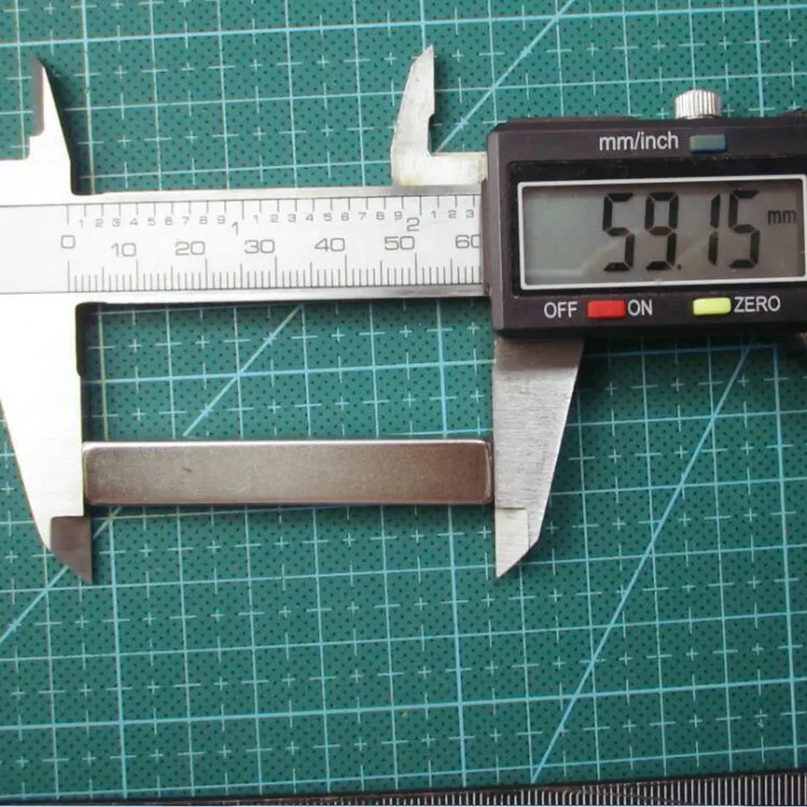 50 шт. 60*10*5 Магниты блоки 60x10x5 Сильные n52 Редкоземельные неодимовые магниты 60x10x5 мм магнит n52