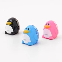 3 шт. случайный цвет Стандартный пингвин точилка Desktop Офис поставки подарок