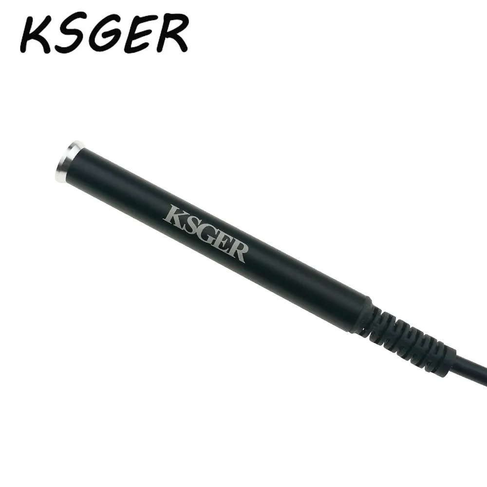 KSGER V2.1S STM32 OLED T12 цифровой DIY контроллер паяльной станции 9501 из сплава нержавеющей стали железная ручка электрического паяльника