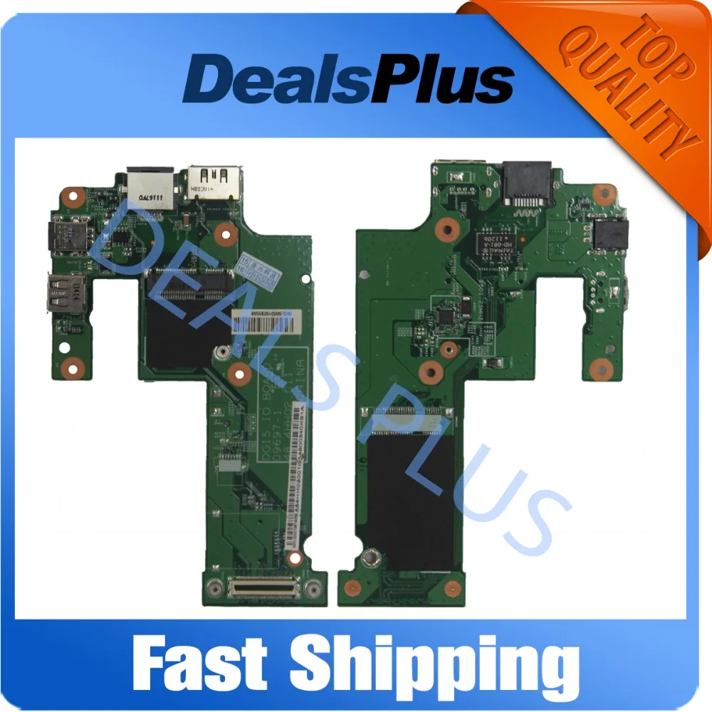 Плата зарядного устройства USB DC для Dell N5010 IO Jack и плата питания DG15 09697 1 48.4HH02.011| |
