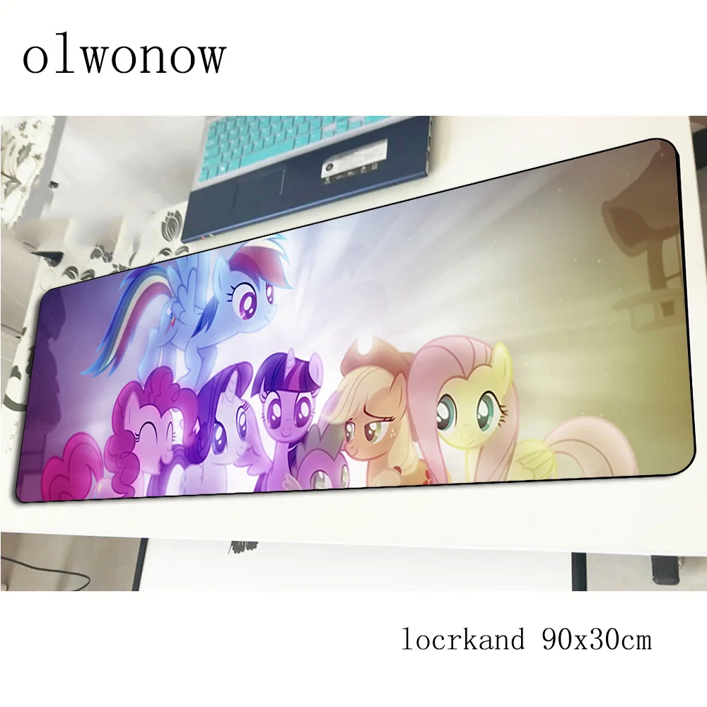Коврик для мыши my little pony 900x300x3 мм Аниме Коврик для мыши лучший игровой коврик для мыши геймер Новое поступление персонализированные коврики для мыши Коврик для клавиатуры
