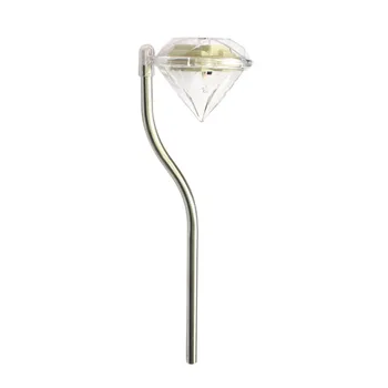 

4 PCS Solar Power Multicolor LED Path Wall Landscape Garden Lamp Light
