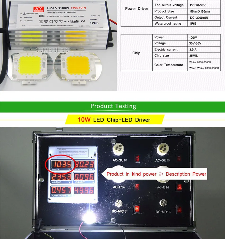 ac 110V 220V 100W 50w 30w 20w led chip light lamp led driver (4)