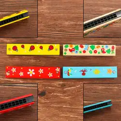 1 шт. детские образовательные детские игрушки Губная гармошка с изображением лебедя 16 отверстий Музыкальные инструменты Аксессуары