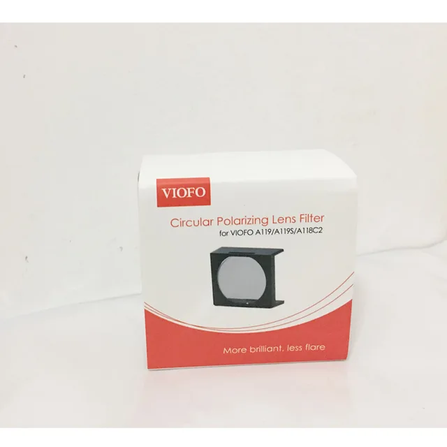 CPL Filter Lens Cap Circular Polarizing CPL for A119/A119V3