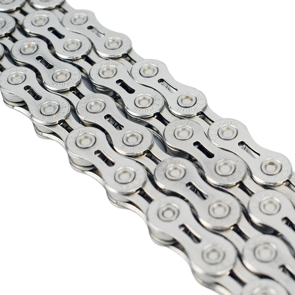 Bike Chain 8/9/10/11 Speed 116L Half Hollow Bike Chain Road Mountain MTB Bicycle Chains Silver Gold For Sram Shimano Campanolo