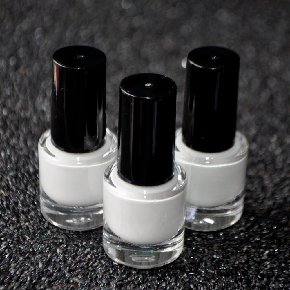 

3pcs 5ml/jar Nail Art White Liquid Glue Foil Transfer 3D Tips Adhesive UV Gel Polish Decoration Sticker Manicure DIY Tool B46