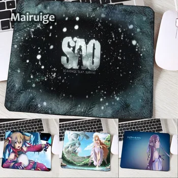 

Mairuige Creative DIY Anime Mousepad SAO Sword Art Online 250x290x2MM Mini Size Pc Computer Notebook Laptop Keyboard Mouse Mat
