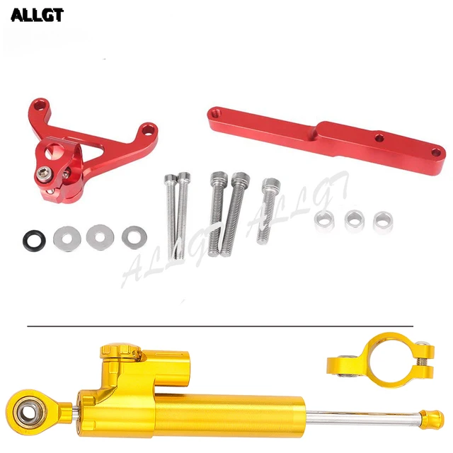 Buy ALLGT CNC Steering Damper Complete Set Kit For