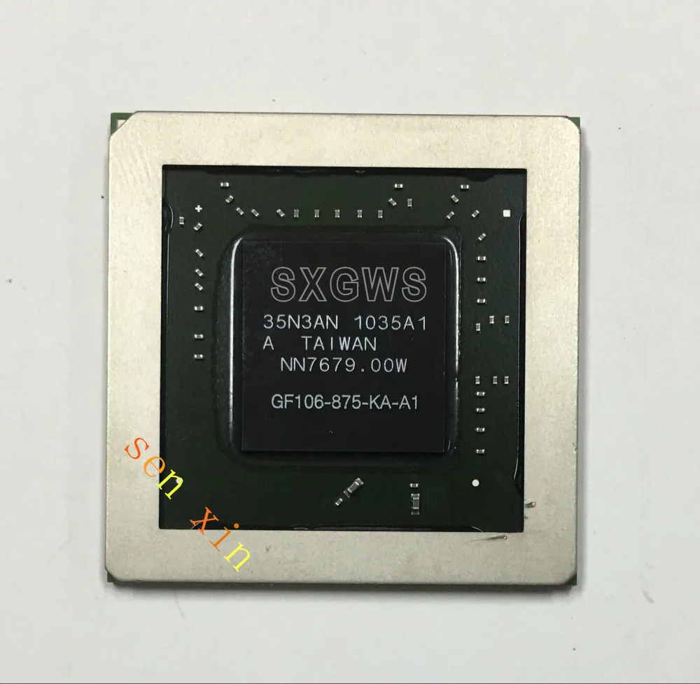 

BGA чип GF106 875 KA A1 с мячом, 100% тест, очень хорошее качество, 1 шт.