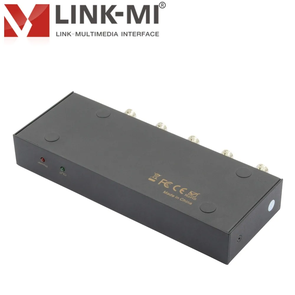 LINK MI HD SDI/3G SDI/SD plitter 1x4 BNC 4 порта SDI 3G распределение 1080p усилитель видео 1080P 1 в выхода