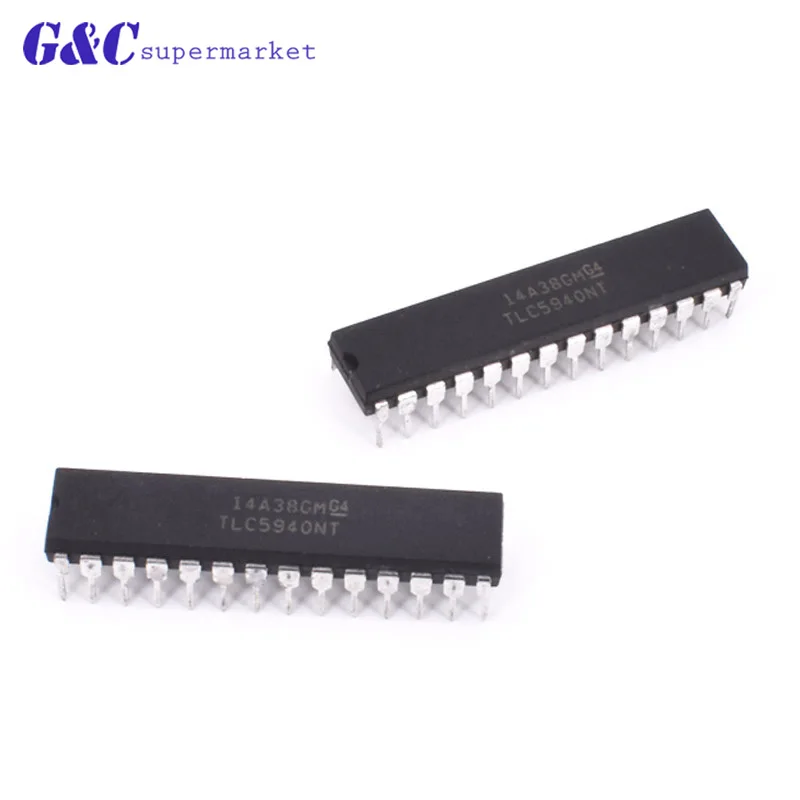 1 шт. IC светодиодный pwm драйвер управления 28 DIP TLC5940NT TLC5940 новый в