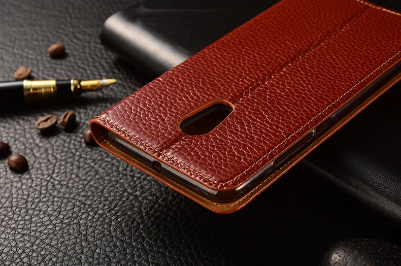 Tampa do Suporte de Couro Cases de Telefone Capa para Meizu Case Kezihome Litchi Genuine Leather Flip Pro6 Coque 6 Pro 3 Estojos p/ carteira
