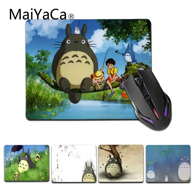 Игровой коврик для мыши MaiYaCa Totoro ноутбука размер 18x22 см 25x29 см|Коврики мышей| |