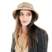 Весна Осень Письмо печати холст Панама для прогулок путешествия солнцезащитная Кепка для мужчин и женщин хип хоп повседневные складные шапки для рыбака