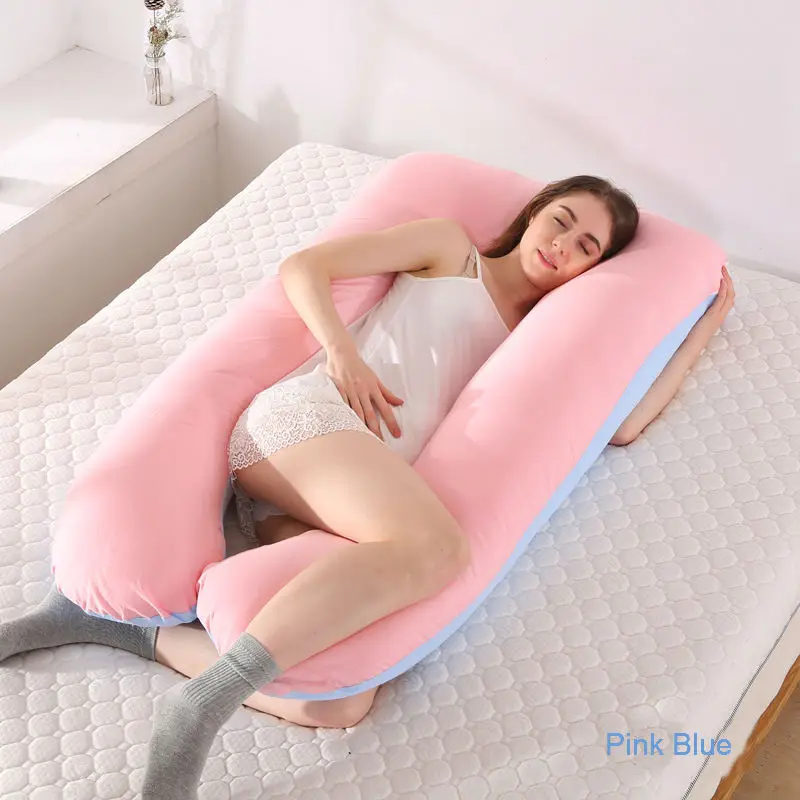 BEYOND CLOUD Подушка для сна для беременных женщин тело хлопок u-образный подушки для беременных Беременность боковые шпалы 017