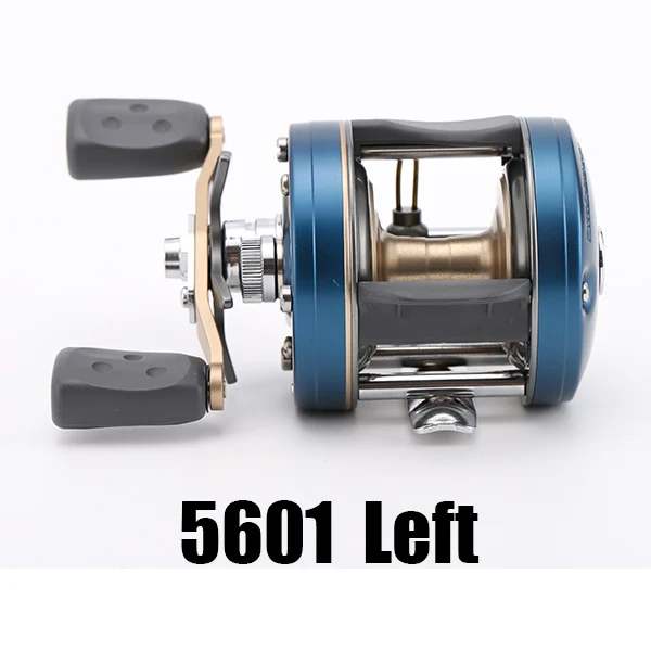 Abu Garcia 14 AMBASSADEUR C4 5600 5601 правая левая рука baitcasing Рыболовная катушка 6,3: 1 5BB 285 г барабан рыболовное снаряжение - Цвет: 5601 Left