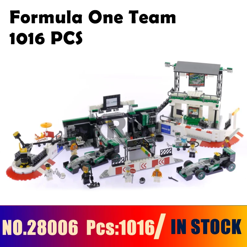 

Model building blocks Bricks Compatible with Lego Technic 75883 28006 1016pcs AMG PETRONAS FORMULA ONE TEAM toys for children