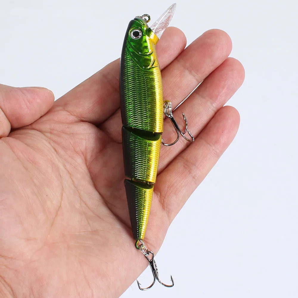  1PCS 3 Multi-Section Of Swimming wobblers Fish Bait Artificial Fishing Lures 14.8G 10.5CM False Fak