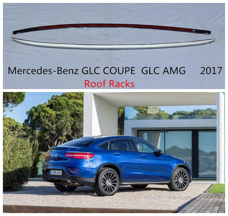 رفوف الأمتعة رف سقف السيارات لمرسيدس بنز amg glc كوبيه GLC200-GLC300 glc 2017 عالية الجودة الألومنيوم سيارة الملحقات رفوف الأمتعة رف سقف السيارات لمرسيدس بنز amg glc كوبيه GLC200-GLC300 glc 2017 عالية الجودة الألومنيوم سيارة الملحقات