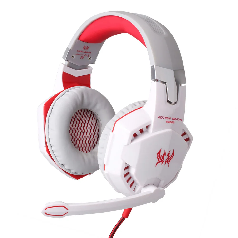 KOTION EACH G2000 игровая гарнитура стерео звук проводные наушники шумоподавление с