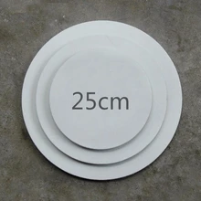 17 мм толщина 10in Круглый МДФ натянутый холст 25 см размер