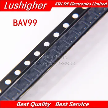 

100pcs BAV99LT1G BAV99 Mark A7 SOT-23 Dual Surface Mount Switching Diode