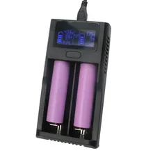 D4 Зарядное устройство ЖК-дисплей Дисплей Батарея Зарядное устройство интеллигентая(ый) 2,0 подходит никель-металл-гидридного Li-Ion 18650 14500 16340 26650