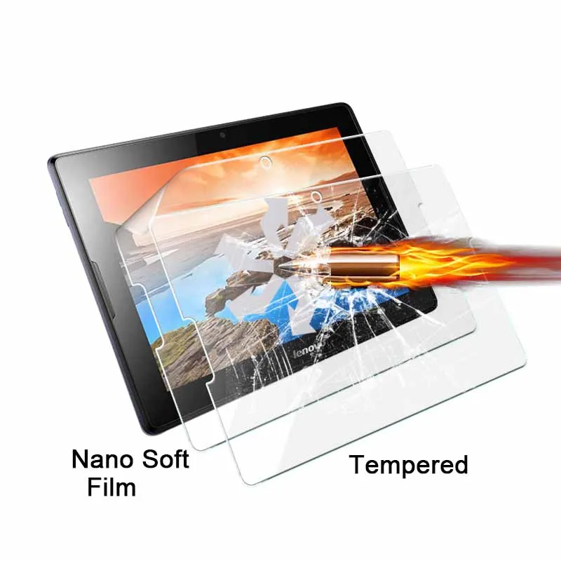 For lenovo A10 70 10.1" TAB Anti shatter screen protector films with