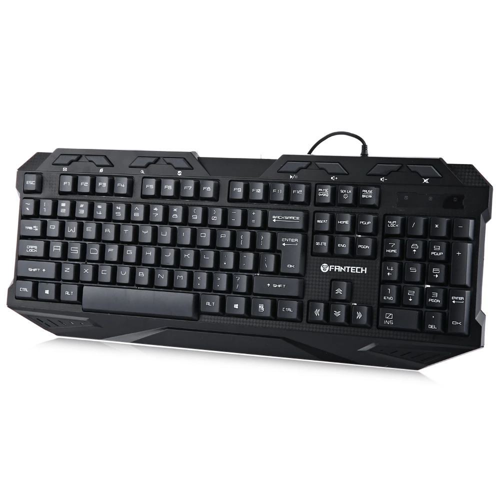 Fantech K10 Профессиональный USB Проводная Красочный Подсветка игровой клавир