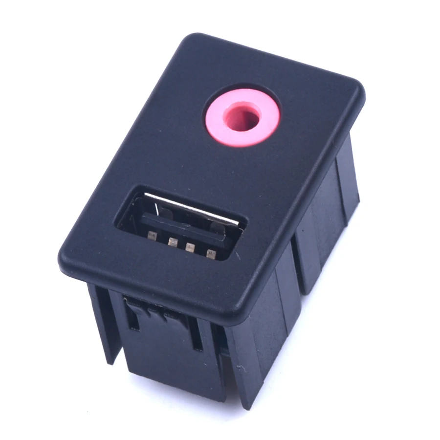 3 RCA автомобильный AUX USB адаптер подходит для модификации vw golf|Кабели адаптеры и