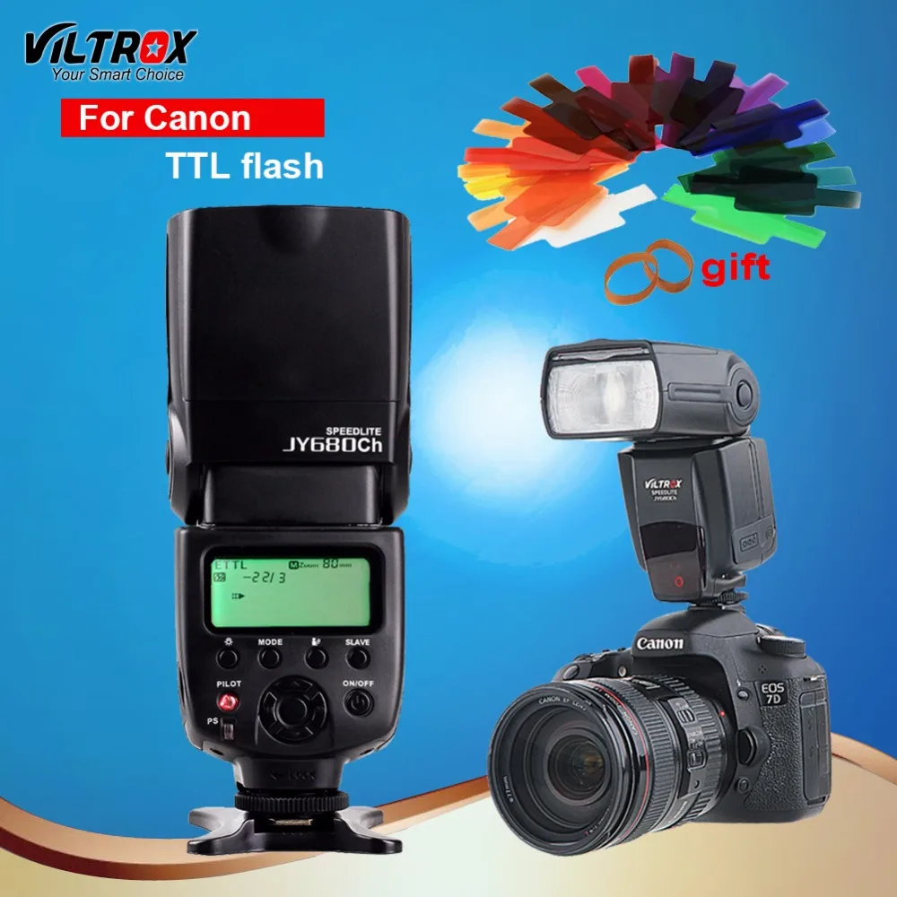 Viltrox JY 680CH 1/8000S High Speed Sync HSS TTL Flash Light Speedlite