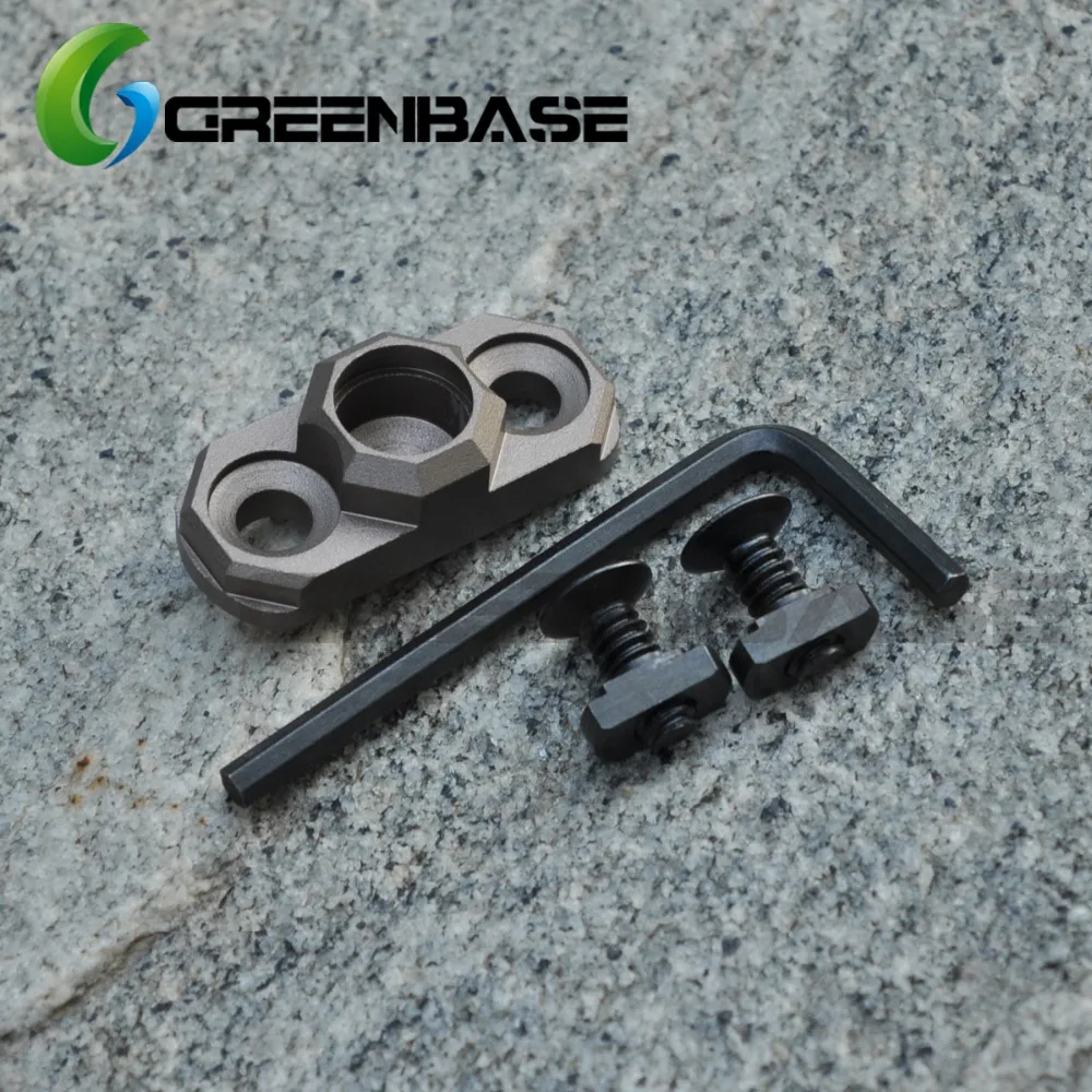 Greenbase KEYMOD& M-LOK, совместимая стропа, стандартный QD, Вертлюг, адаптер, прикрепить к MLOK Key mod, Handguard system