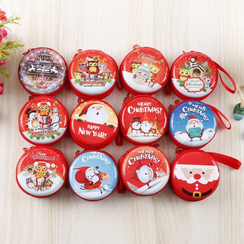 

Mini Tin Box Sealed Jar Small Storage Cans Earrings Headphones Gift Box for Kid Packing Xmas Candy Box Baroque Christmas Coin