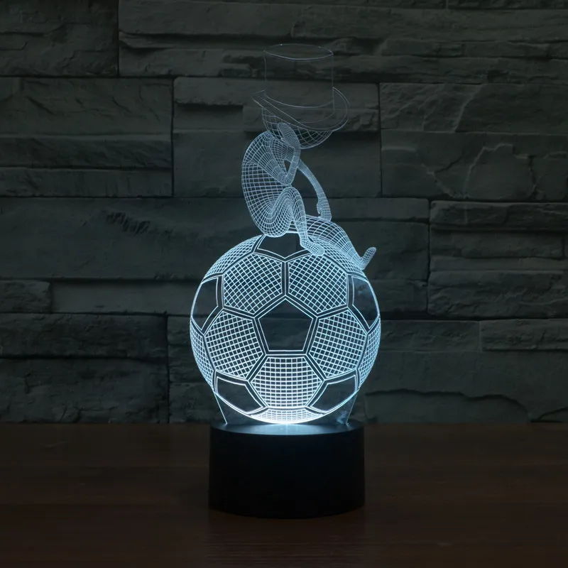 Рождественская LED лампа для медитаций 3D-эффект Оптическая иллюзия мышление
