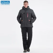 Уличный лыжный костюм, мужской ветрозащитный водонепроницаемый термальный сноуборд, Мужская лыжная куртка и штаны, лыжная одежда, одежда для катания на коньках