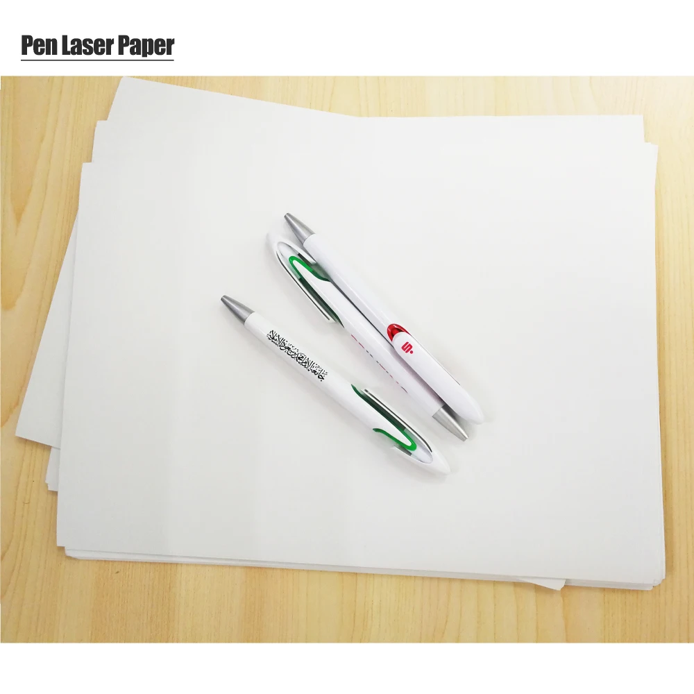 100 листов A4 твердую поверхность для печати Термотрансферная бумага для лазерной печати для Pen нет. ybz-04