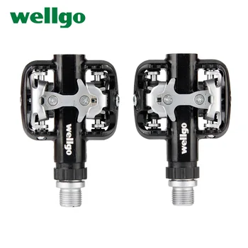 

Wellgo MTB Bicycle Pedals Ultralight Bike Bicycle Pedals Mountain Road Bike Pedal Folding Cycling Bicycle Foot Pegs Pedals mtb