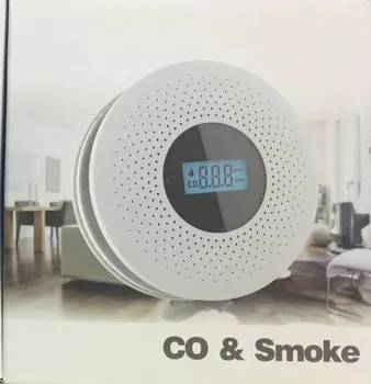 

CO Smoke Detector Live Voice LED Display Alarm Carbon Monoxide Leakage Sensor Smart Human Voice LCD Display