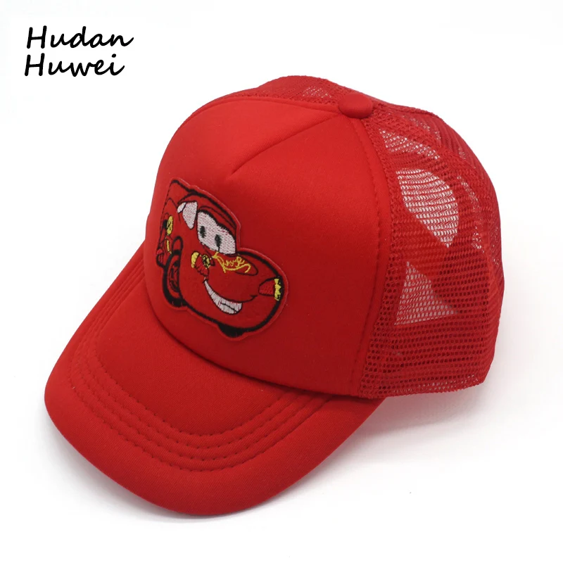 Мультфильм автомобиль сетки Бейсбол Кепки s 5 Панель Casquette Snapback Gorras студент