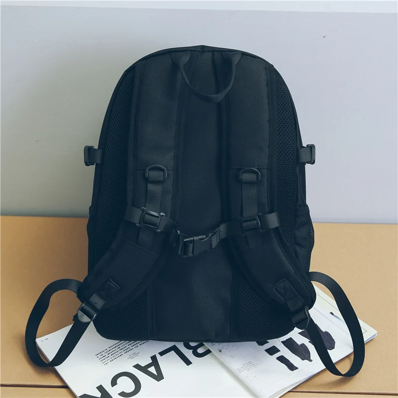 2017 Fashion School bag Waterproof Nylon Men Backpack Bag Women Mochila Escolar Travel Bag Rucksack Trekking Bag Menghuo Brand (7)