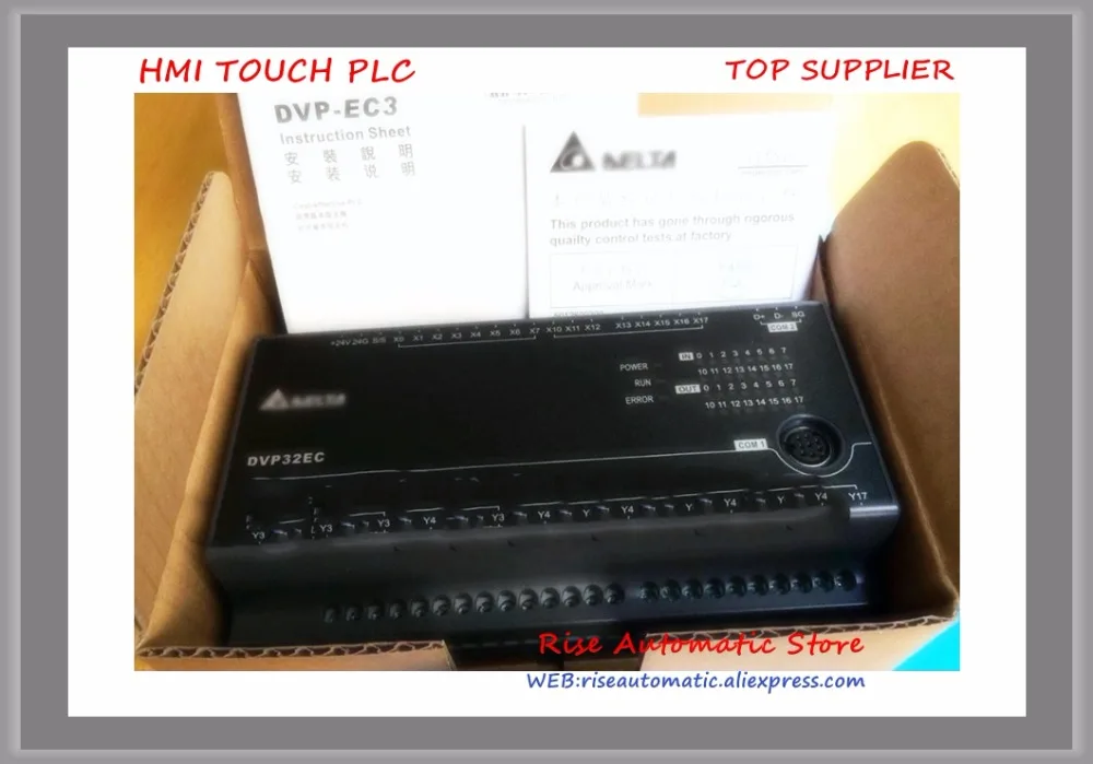 

DVP32EC00T3 New Original PLC EC3 series 100-240VAC 16DI 16DO Transistor output