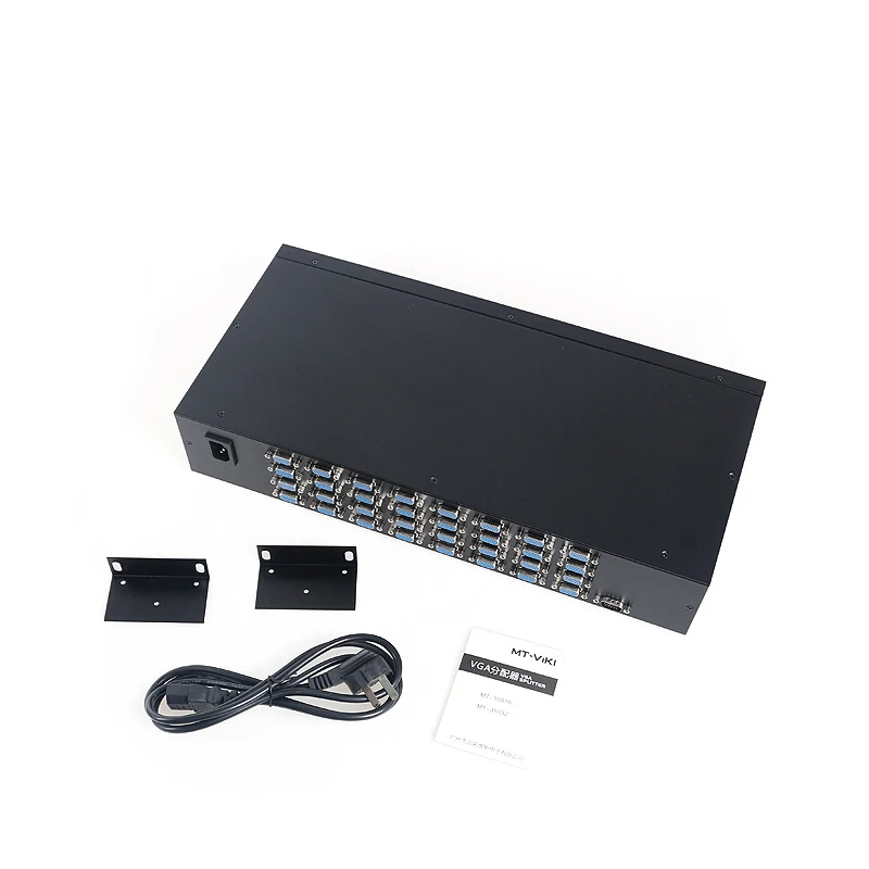 MT-VIKI 32-port HD video splitter 1 input and 32output display projection splitter Suitable for offices shopping malls teachin