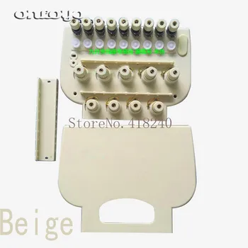 

Computer Embroidery Machine Parts 9 Needle Nine Arc Wire Clamping Seat With Bottom Check Assembly Head Alarm Box