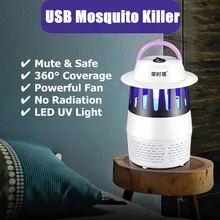 Электрический уничтожитель насекомых и комаров USB СВЕТОДИОДНЫЙ УФ-ловушка лампа муха Жук для борьбы с москитами, вредителями уничтожитель контроль за паразитами бытовой вредитель# SS