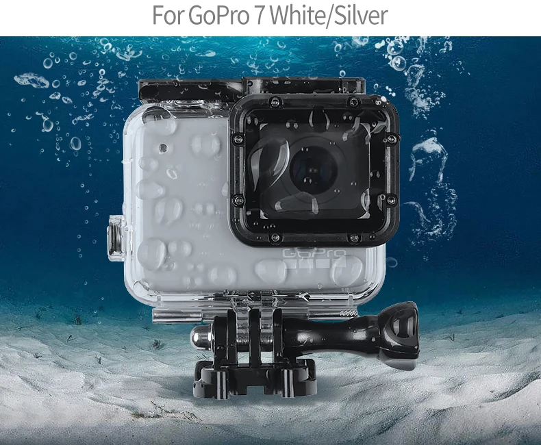 Водонепроницаемый корпус Hero7 для дайвинга подводный длиной 45 м + крепление на