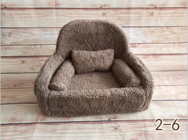 Реквизит для фотосъемки новорожденных, набор мини-подушек для дивана, украшения стула, аксессуары для детской фотосъемки, студийный реквизит для фотосъемки младенцев - Цвет: 6