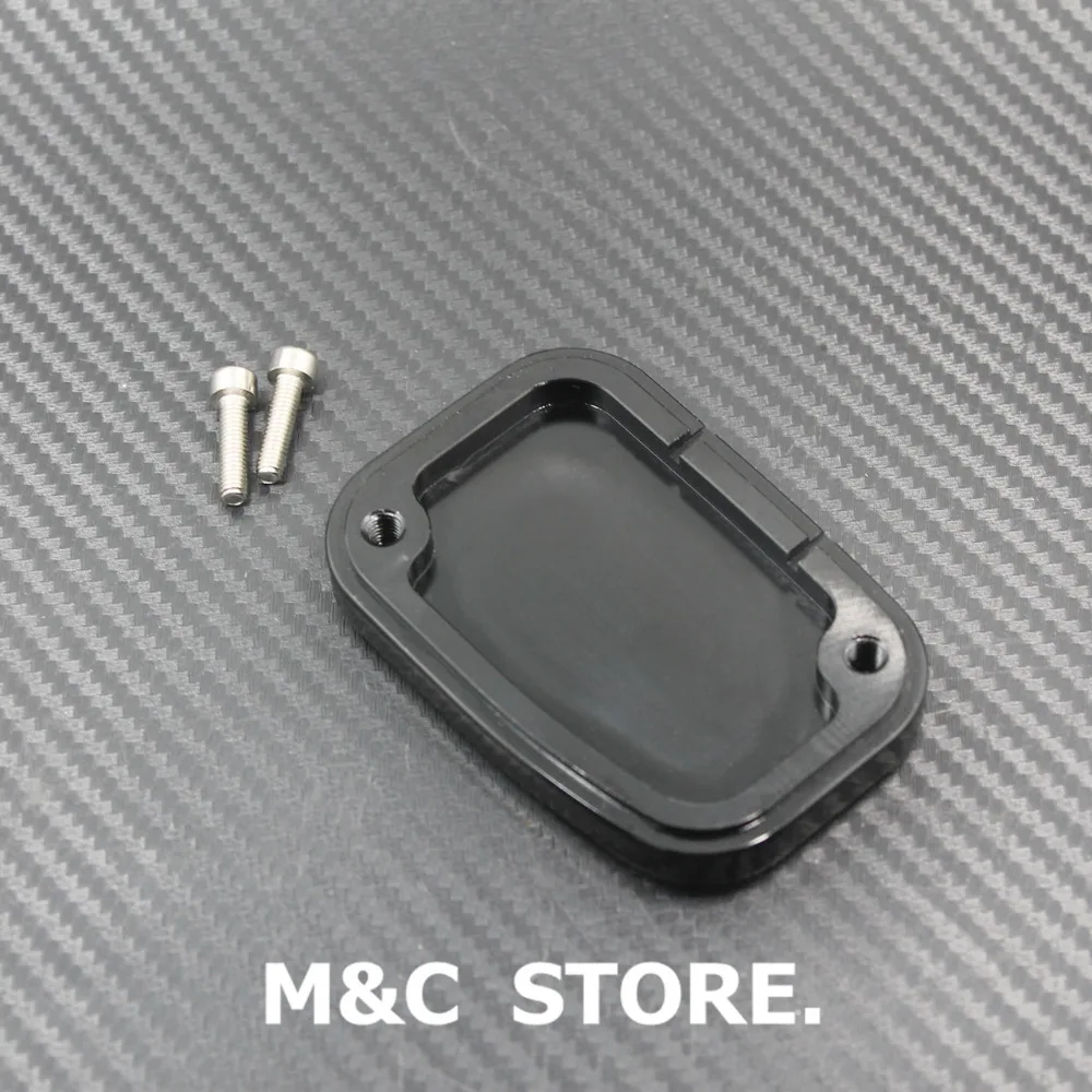 Черная крышка главного тормозного цилиндра L & R для мотоцикла Harley Touring Street Road Glide