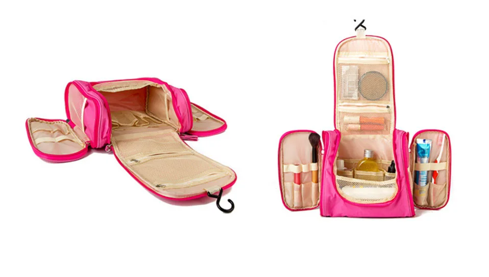 Travel Portable Organizer Bathroom Storage Cosmetic Bag, Portable Hanging Toiletry Bag wash bag for Women for vacation New       (3)