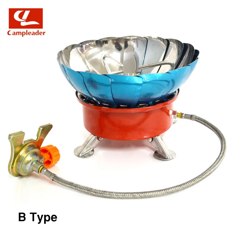 2016 New Brand Windproof Stove Cooker Cookware Gas Burner for Camping Picnic Cookout BBQ With Extended pipe 0224 2016 New Brand Windproof Stove Cooker Cookware Gas Burner for Camping Picnic Cookout BBQ With Extended pipe 0224